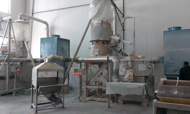 河北雄縣PVC混料機(jī)、擠出機(jī)除塵系統(tǒng)除塵器已交付使用