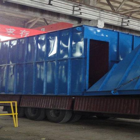 有機肥廠造粒、風(fēng)選、包裝工序DMC-120除塵器已發(fā)貨